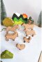 Waldorf Wooden Farm Natural Animal Set 6 Pieces - 7