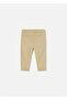 2 Years Baby Boy Beige Linen Trousers - 3