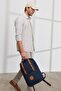 Men's Beige Slim Fit Narrow Cut Classic Collar 100% Cotton Striped Shirt - 2