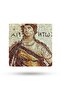 Natural Stone Coaster 15X15Cm Zeugma Mosaic Printed Teapot Coaster-Pot Pan Coaster