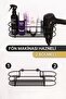 Bathroom Accessories Bathroom Organizer Adhesive Hair Dryer Blow Dryer Organizer Shelf - 2
