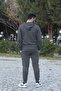 Hooded Kangaroo Pocket Cotton Men's Tracksuit Set - 6