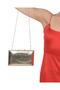 Gold Color Crinkled Patent Leather Evening Bag Evening Bag Engagement Wedding Bag - 4