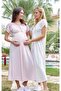 5641 Powder Maternity Maternity Nightgown - 2