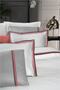Minsk Gray Double 100% Cotton Satin Duvet Cover Set - 2