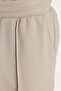 Stone Regular/Normal Cut Medium Length Textured Rubber Waistband Detailed Stitching Pique Shorts Tmnss23Sr00042 - 3