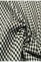 Plaid Black Cotton Fabric (UAreaways: shirt, dress, ecuvb. )