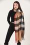 Double Sided Plaid Shawl - Shoulder Shawl - 6