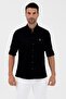 Oxford Fabric Slim Fit Basic Cotton Shirt with Buttons on the Collar