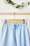 Boys' Lace-up Elastic Pocketed Soft Comfortable Lightweight 100% Cotton Combed Cotton Shorts - 3