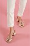 Dubbo Nude Bow-Embellished Heeled Sandals - 6