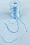 1 mm Flush Satin Rope Ribbon Thread Necklace Bracelet Thread Blue Shades Colorful 10 Meters – Knitting Thread – Knitting - 8