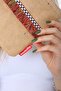 Cloth Bag Jute Clutch Cloth Bag Wallet - 5