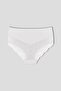5-Piece Cotton Front and Back Lace High Waist Large Size Women's Panties - 5
