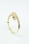 Zircon Stone Leopard Handcuff Bracelet