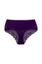3-Piece Cotton High Waist Lace Detailed Plus Size Women's Panties - 6