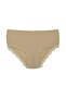 2-Piece Camisole Leg Lace Detailed High Waist Large Size Bato Women's Panties - 3