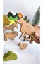 Waldorf Wooden Farm Natural Animal Set 6 Pieces - 4