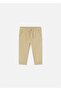 2 Years Baby Boy Beige Linen Trousers - 2