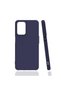 Oppo A54 4g Piping Soft Silicone Case Navy Blue + Nano Screen Protector