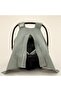 Single Layer Muslin Stroller Cover and Cushion - Khaki Muslin
