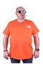 Large Size Crew Neck T-Shirt Paradise Island 23103 Orange - 2