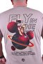 Large Size Crew Neck T-Shirt Fly In The Sky 23110 Earth - 4