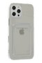 iPhone 12 Pro Max Case Card Transparent Silicone - Transparent - 2