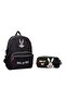 Looney Glitter Primary and Secondary School Bag and Pencil Bag Set