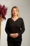 V-Neck Women's Mother Blouse - 3