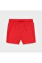 Red Baby Boy Fleece Shorts