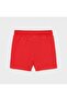 Red Baby Boy Fleece Shorts - 2