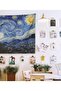 1st Quality Starry Night Wall Cloth Wall Tapestry Tapestry - 3