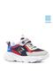 Little Hearts Daily Walking Sneakers—Gray, Navy Blue, Red