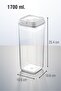 Storage Container 9 Pieces Super Vacuum White (Special Lid), Food Container - 2