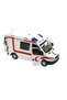 Metal Box Ambulance Pull and Drop Toy Ambulance with Sound and Light