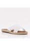 White Yaya Women's Sandals & Slippers - 3