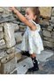 Knee-Length Baby Girl Black Socks with Figures - 2