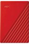 My Passport 4Tb 2.5" USB 3.2 Portable Disk Wdbpkj0040Brd-Wesn Red