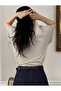 Unisex Beige Classical Printed Crew Neck Oversize T-shirt - 2