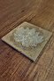 Natural Stone Coaster 15X15Cm Lotus Flower Printed Teapot Coaster-Pot Pan Coaster - 4