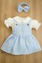 Baby Girl and Child Muslin Fabric Bandana Dress