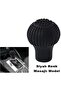 Silicone Gear Shift Knob Case Massage Normal Gear Shift Black