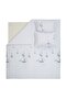 Piera Double Ranforce Duvet Cover Set - Blue - 4