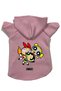 Hooded Fleece Sweatshirt Dog And Cat Outfit & Dress - Pink Power Puff Girls