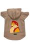 Hooded Fleece Sweatshirt Dog And Cat Outfit & Dress - Beige The Lion King