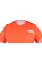 Large Size Crew Neck T-Shirt Paradise Island 23103 Orange - 5