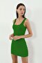 Women's U-Neck Camisole Mini Dress - 2