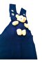 Buttoned Baby Kids Knitwear Salopet with Teddy Bear - 2