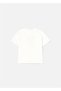 Men's and Baby's Printed T-Shirt Cream 1020 - 3